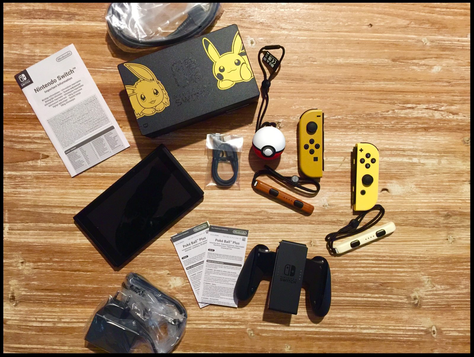 Unboxing Console Switch – Edition Pokemon Let’s Go Pikachu !