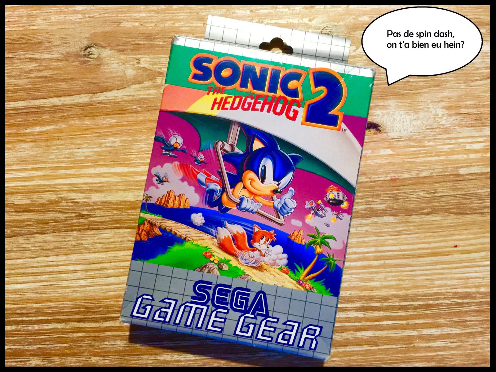Retroboxing Sonic The Hedgehog 2 – Game Gear