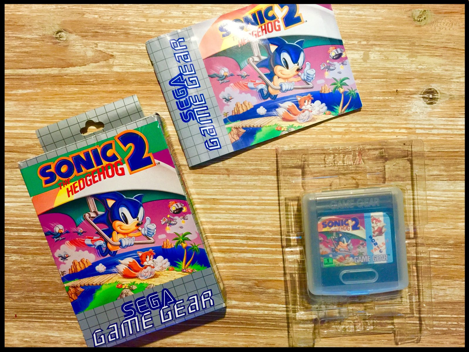 Retroboxing Sonic The Hedgehog 2 – Game Gear