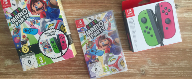 Fastsboxing : Super Mario Party – Joy-Con pack sur Switch