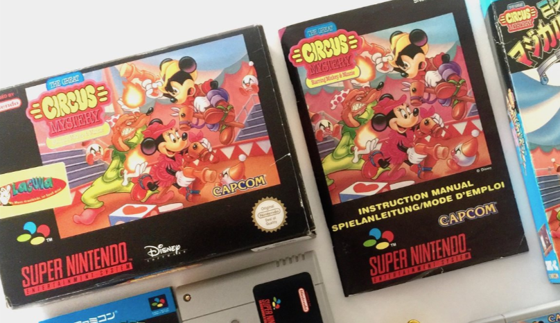 [Retroboxing] The Great Circus Mystery starring Mickey and Minnie Mouse – Super Nintendo